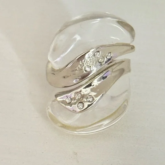 Alexis Bittar Silver and Gold Ring - Picture 3 of 8